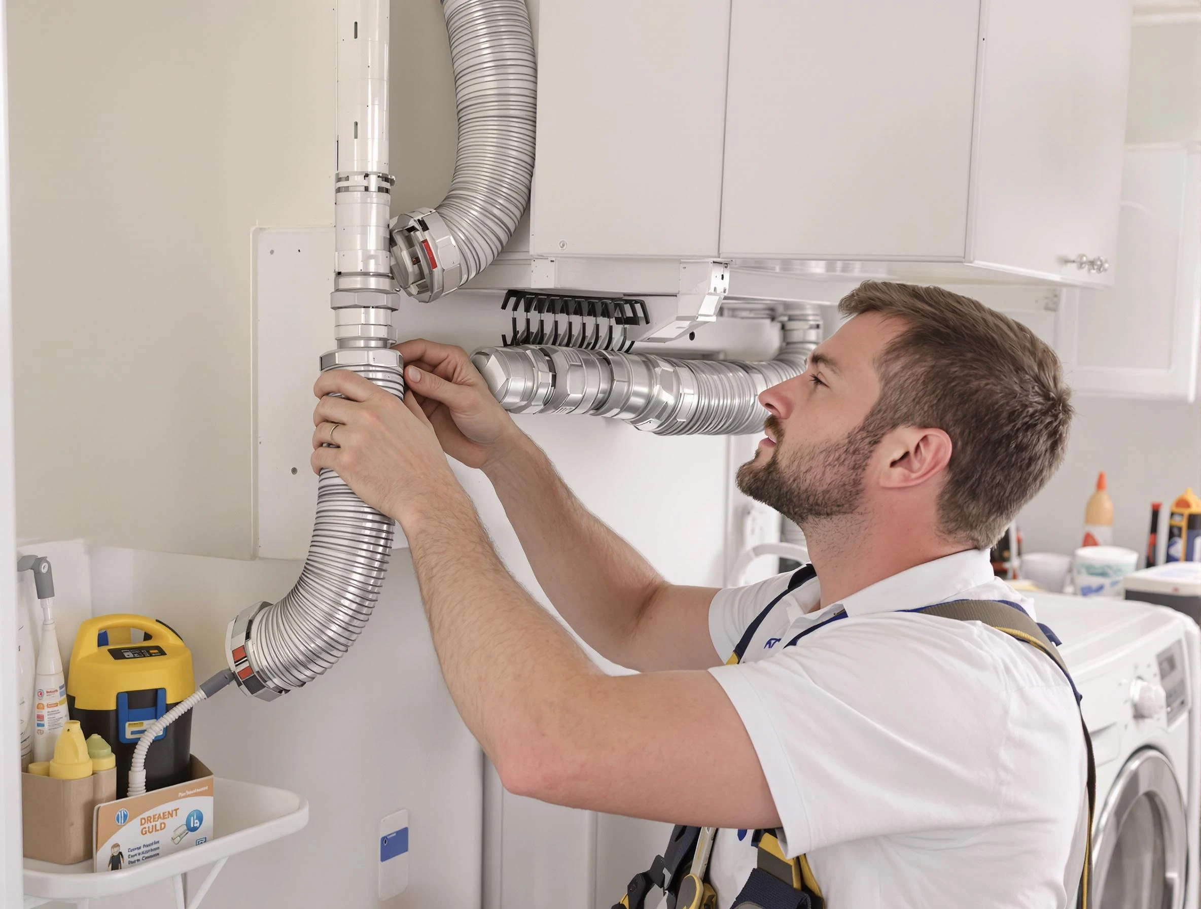 Professional dryer vent repair and installation by Hopewell Dryer Vent Cleaning in Hopewell