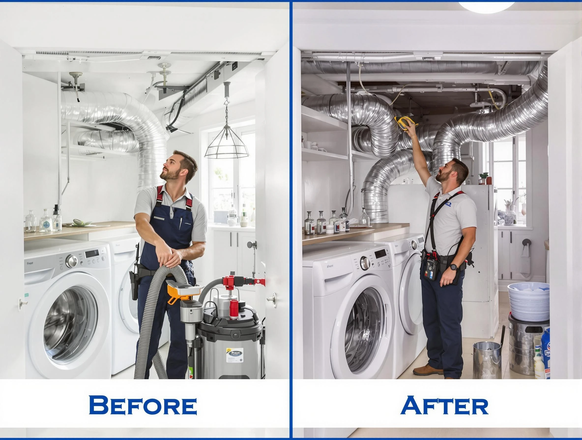 Expert gas dryer vent cleaning by Hopewell Dryer Vent Cleaning in Hopewell