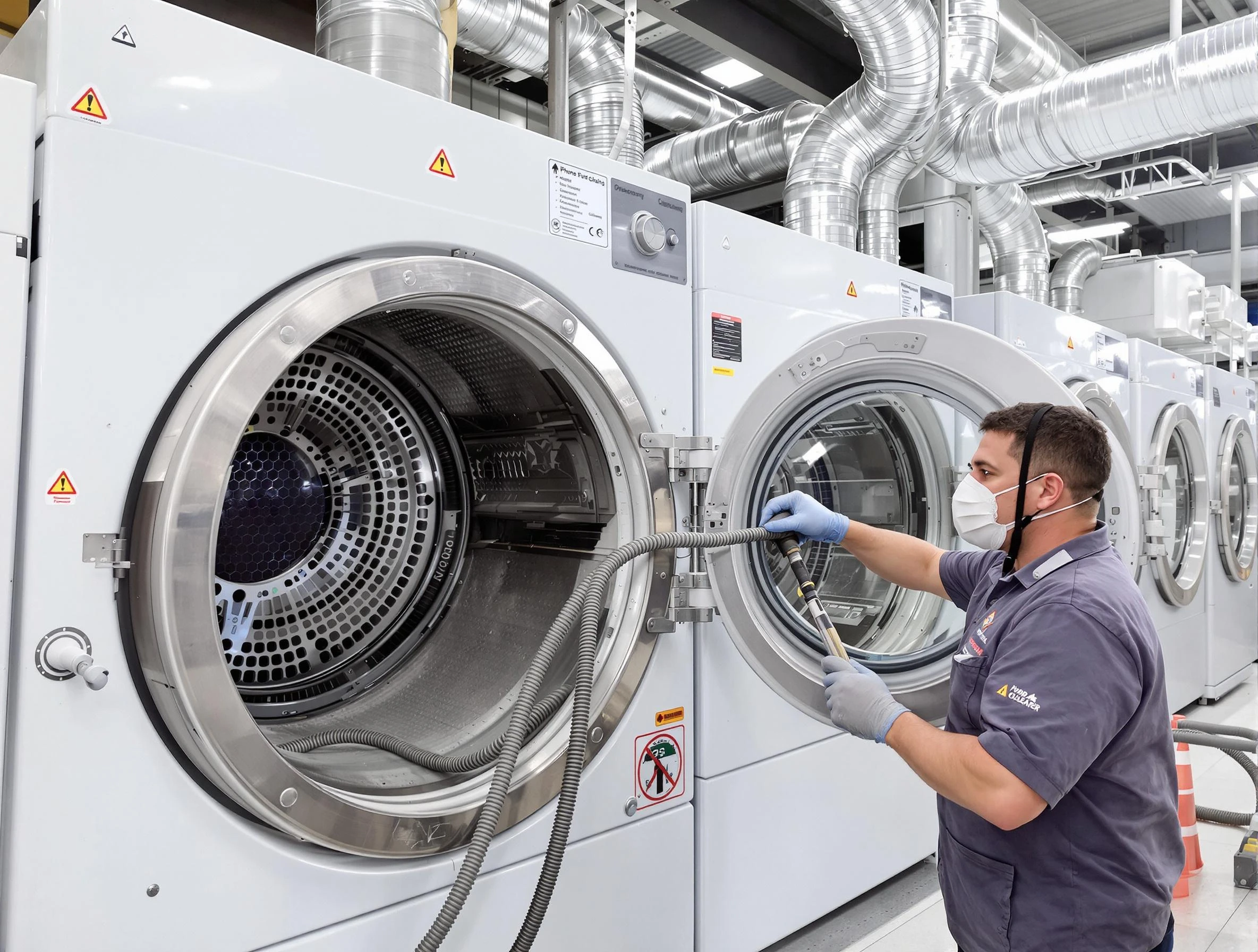 Industrial-grade dryer vent cleaning by Hopewell Dryer Vent Cleaning in Hopewell